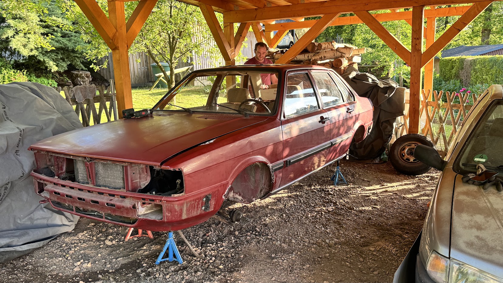 Audi 80 B2 - Ein rostiger Traum – und der Wille, ihn wieder fahren zu lassen