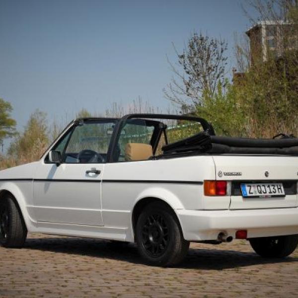 Golf 1 Cabrio - Ein Retrokanal-Dienstwagen